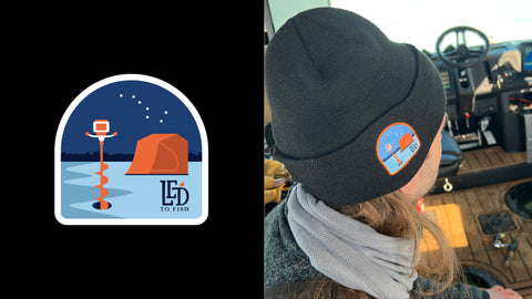 LED to® Fish Merino Wool Ice Hat