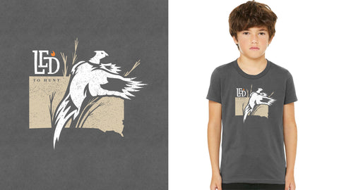 Dakota Ringneck Asphalt Youth Tee