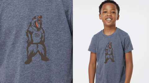 Youth LED Bear Mascot Tee