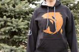 LED™ Fish Blend Hoodie Black/Orange