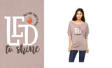LED to® Shine Flowy Dolman