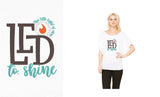 LED to® Shine Flowy Dolman