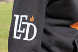 LED™ Fish Blend Hoodie Black/Orange